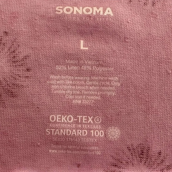 NWT SO GOODS FOR LIFE Women Sleeveless Pullover Square Neck Floral Top Sz Large - Picture 10 of 10